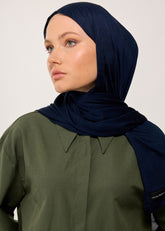 HOUSE OF MODEST- LACİVERT PENYE BONE ŞAL